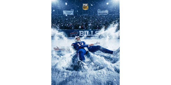 Une nuit de triomphe sous la neige : les 76 touchdowns d'Allen entrent dans l'histoire